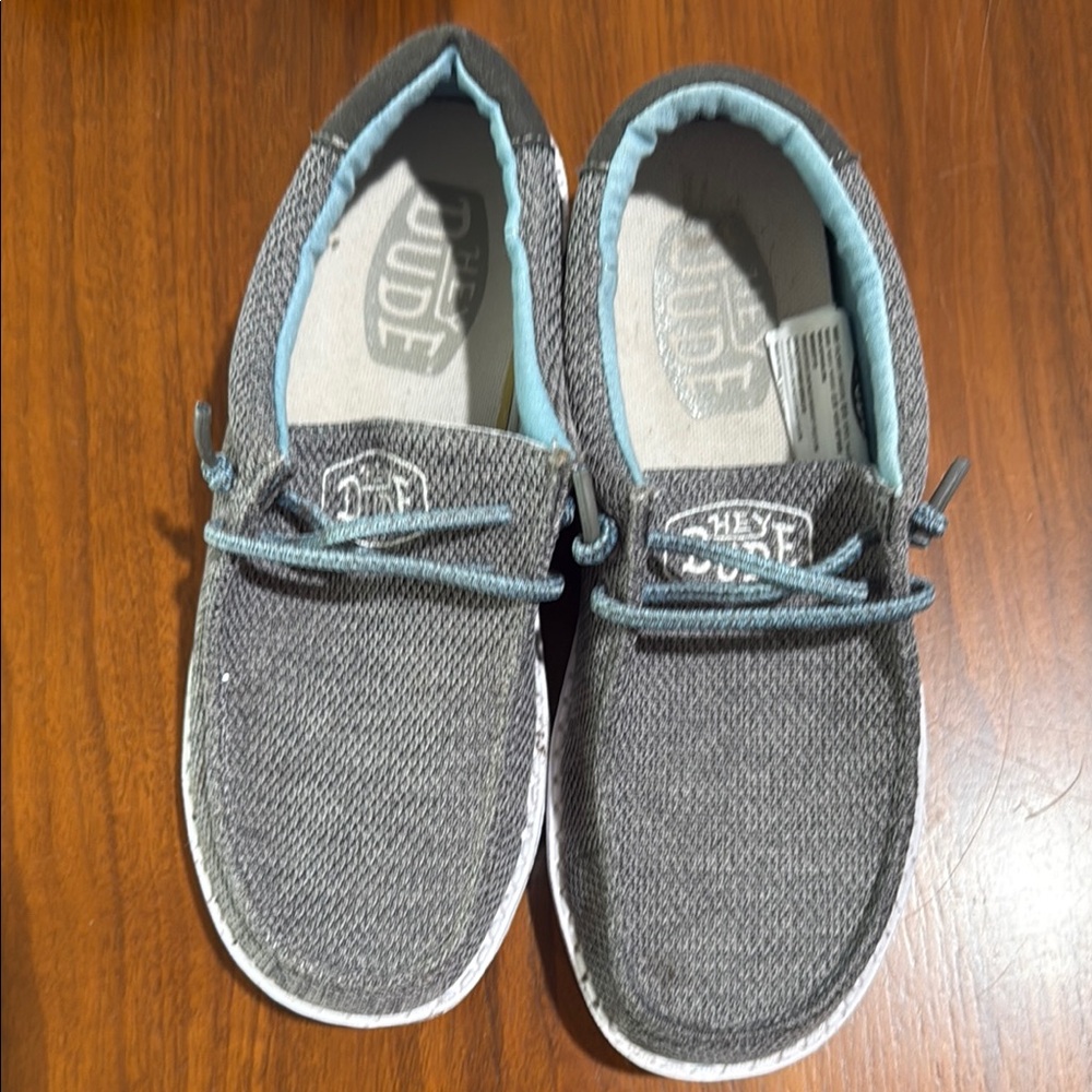 Hey Dude Kids Gray Shoes